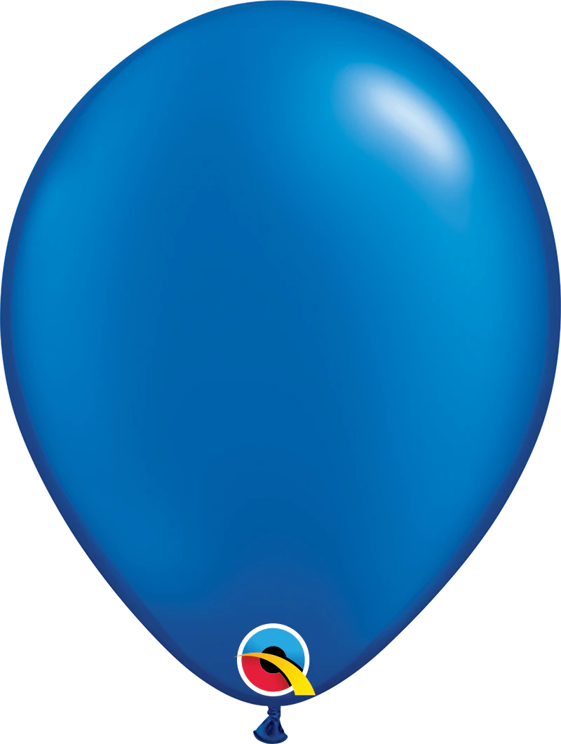 Dark Blue Latex Balloons 11"