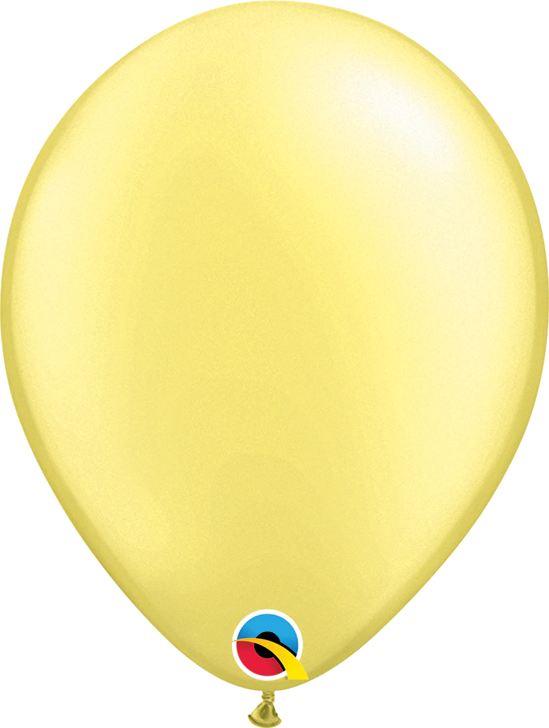 Pearl Lemon Chiffon Balloons 11&quot;