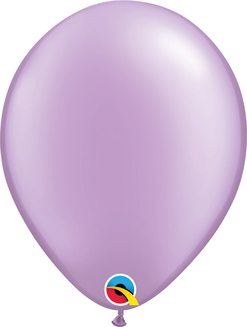 Pearl Lavender Latex Balloons 11"