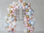 Pastel Pink, Blue & Gold Balloon Arch