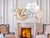 Dreamy Cloud & Rose Gold Crescent Garland