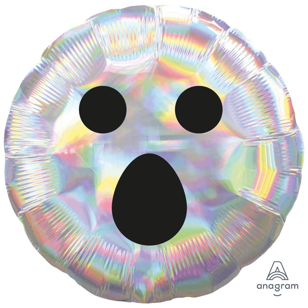 IRIDESCENT GHOST FACE BALLOON