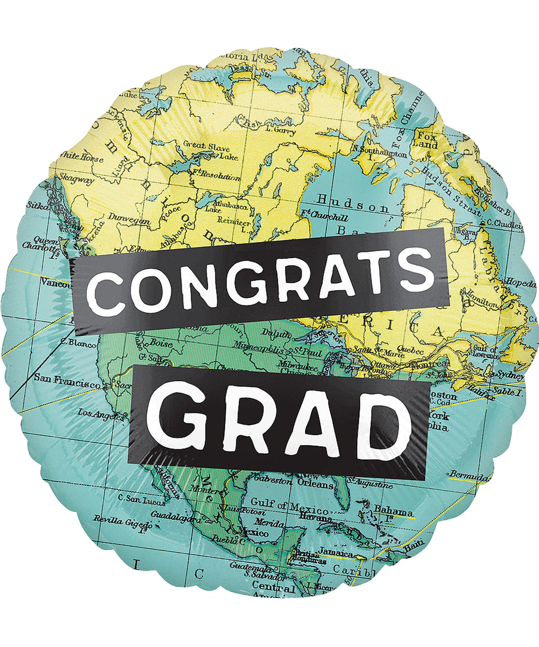 The World Is Yours Foil Balloon