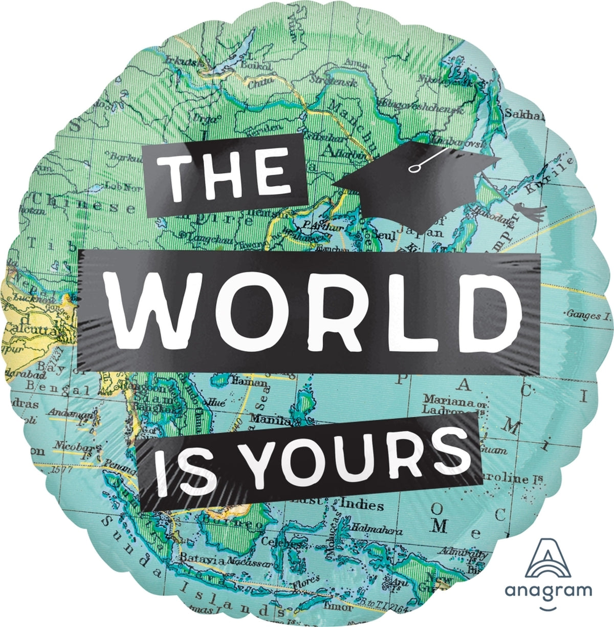 The World Is Yours Foil Balloon