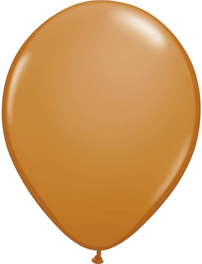 Mocha Brown Latex Balloons 11&quot;