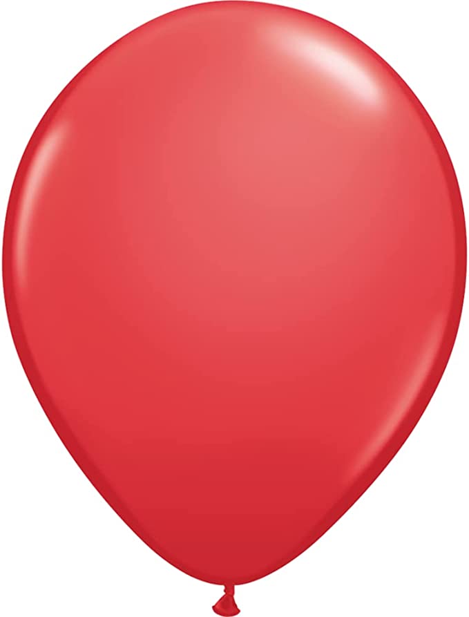 Red Balloon Balloons 11"
