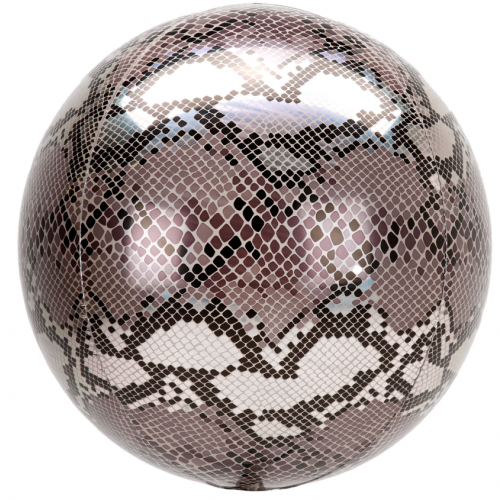 Animal Print Orbz Foil Balloon