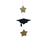 Graduation Cap Balloon Tail