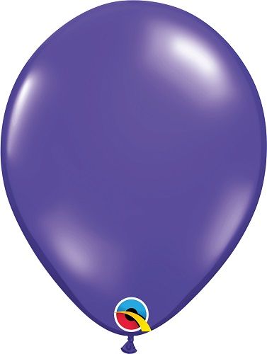 Quartz Purple Latex Balloons 11"