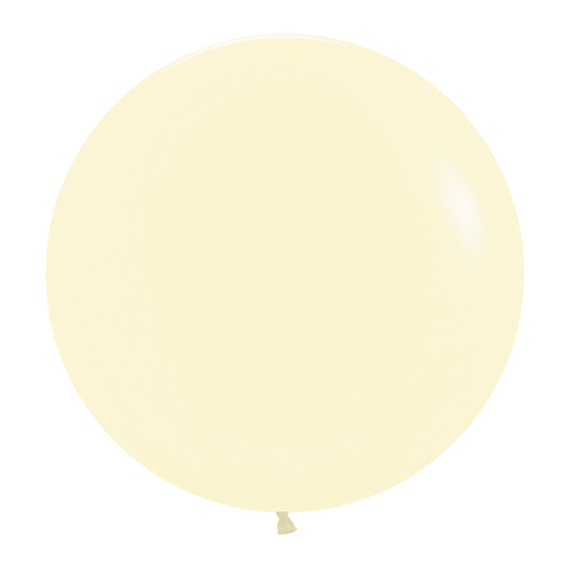 Matte Pastel Pink Round Balloon 90CM