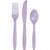 Luscious Lavender Assorted Plastic Cutlery