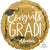 Congrats Grad Gold Foil Balloon