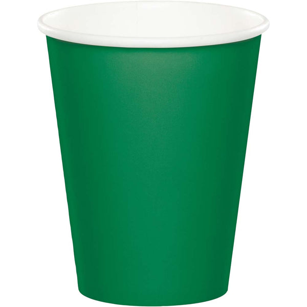 Emerald Green Party Cups Haflaty Store