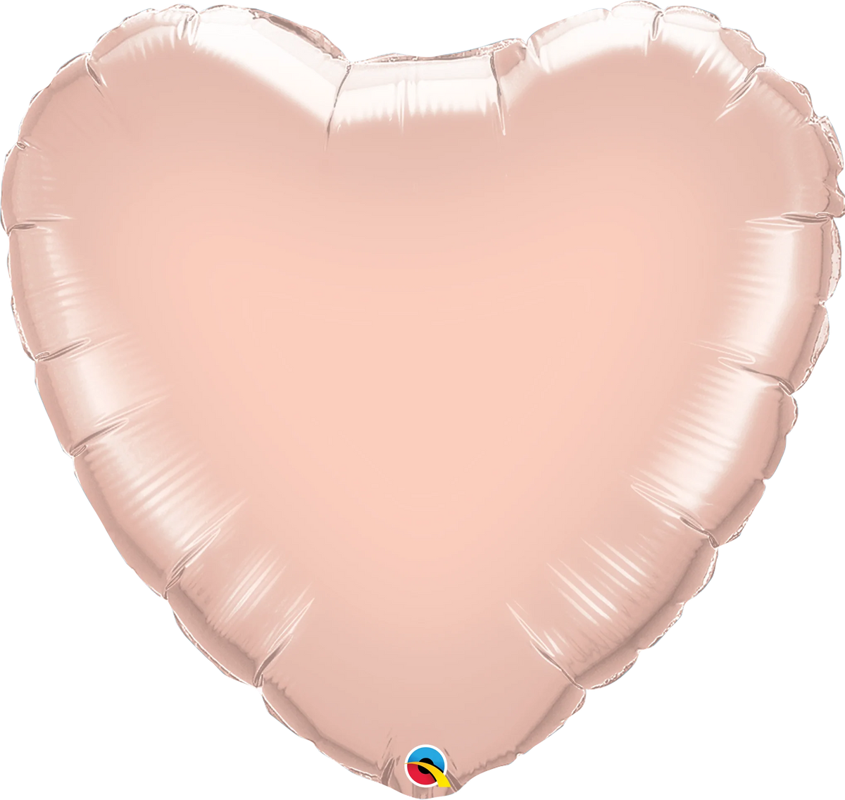 18&quot; Rose Gold Heart Foil Balloon
