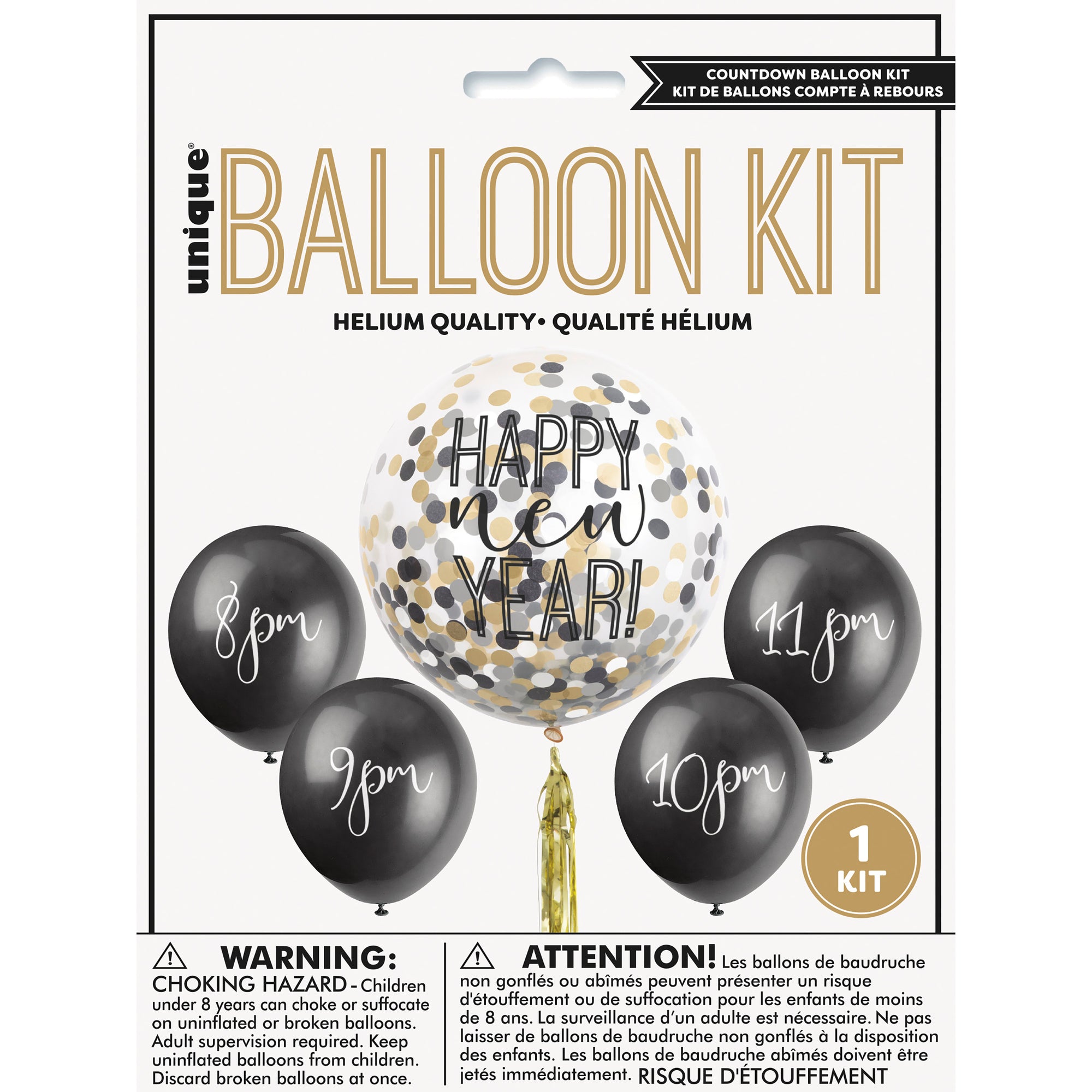 New Year's Countdown Balloon Kit 