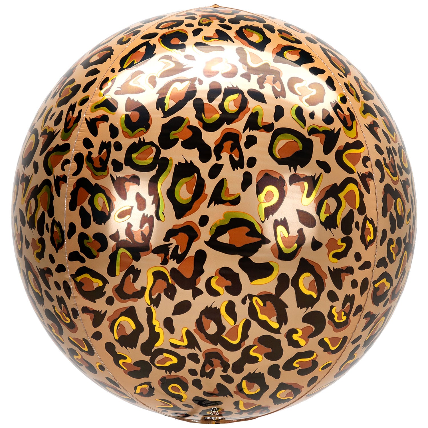 Leopard Print Orb Foil Balloon 