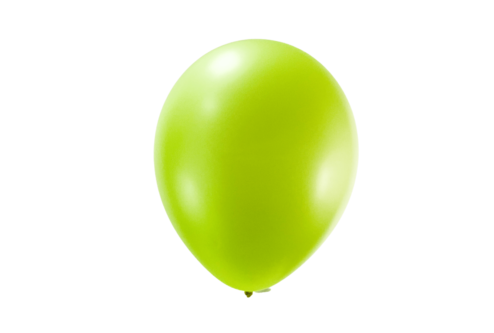 Neon Yellow Latex Balloons