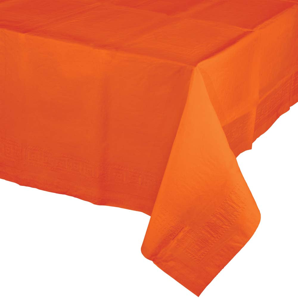 Sunkissed Orange Table Cover