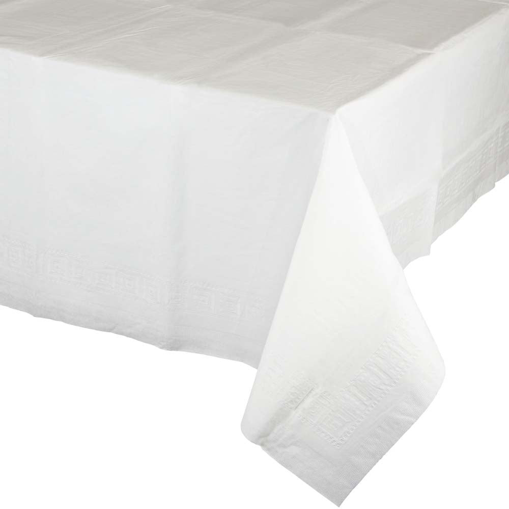 White Paper Table Cover