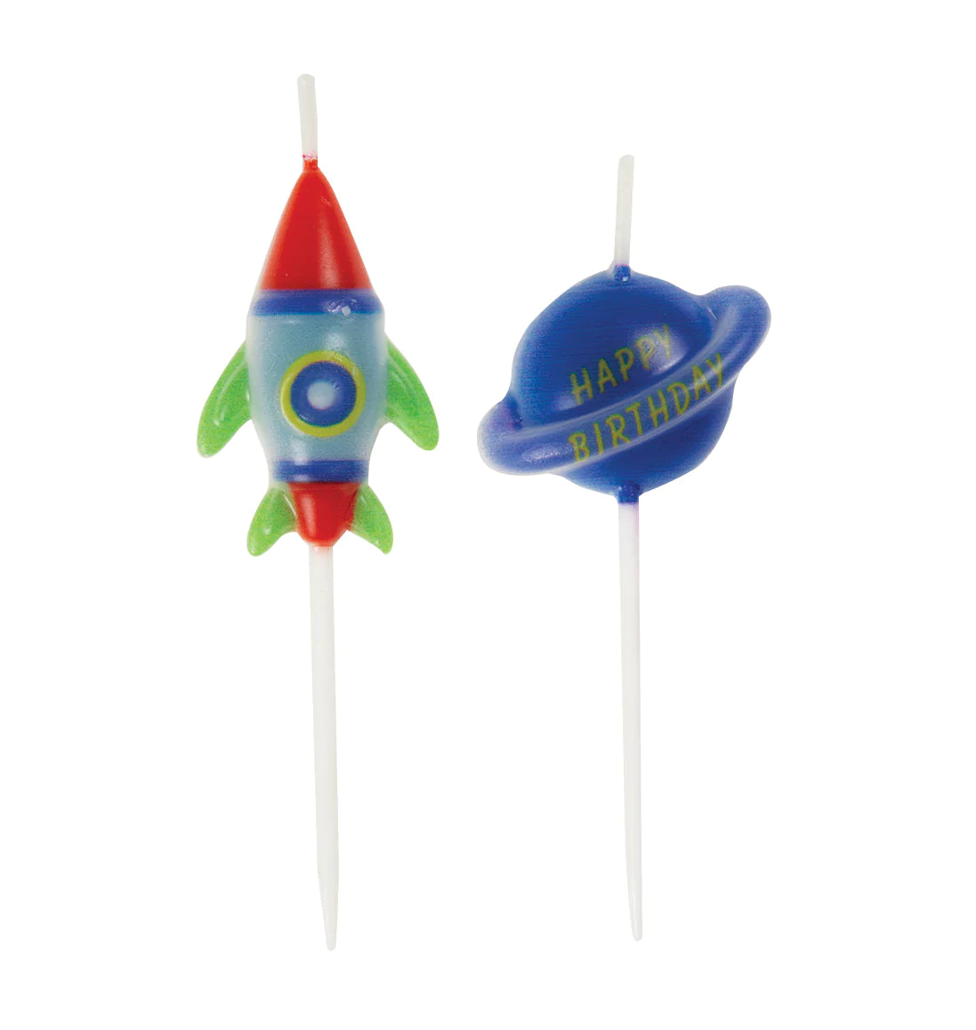 Outer Space Birthday Pick Candles