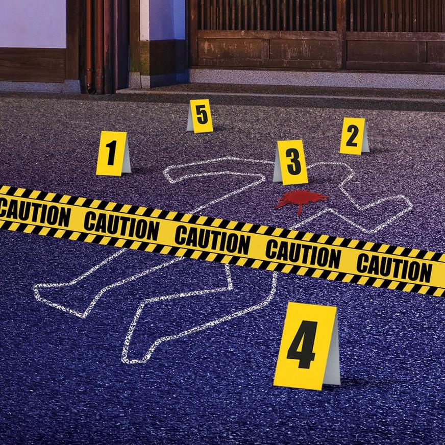 Crime Scene Decorating Kit 
