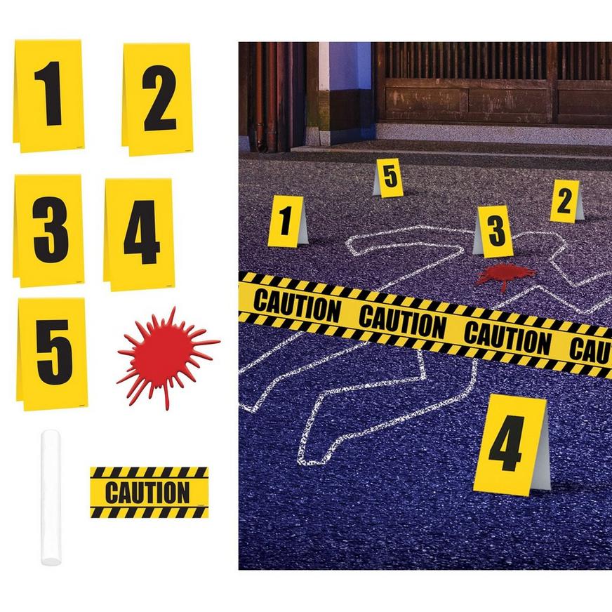 Crime Scene Decorating Kit 