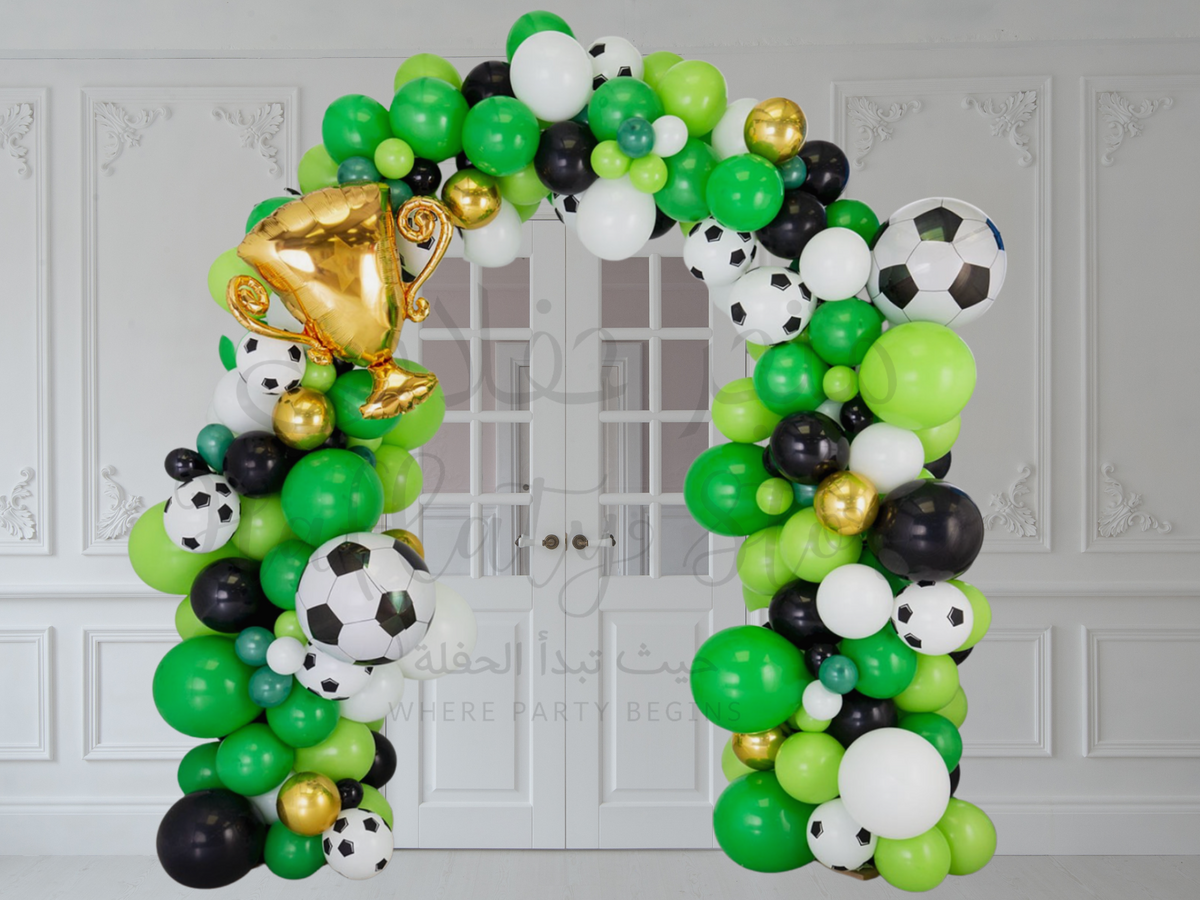 Football Balloon Arch