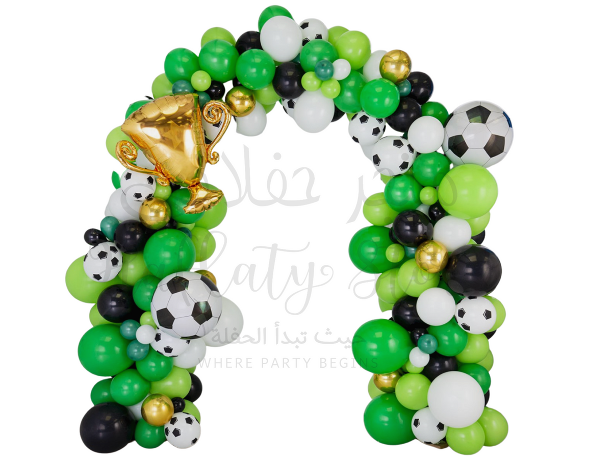 Football Balloon Arch