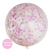 Classic Pink Giant Confetti Balloon 36"