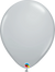 Gray Latex Balloons 16” 