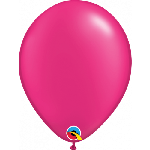 Pearl Magenta Latex Balloons 11"