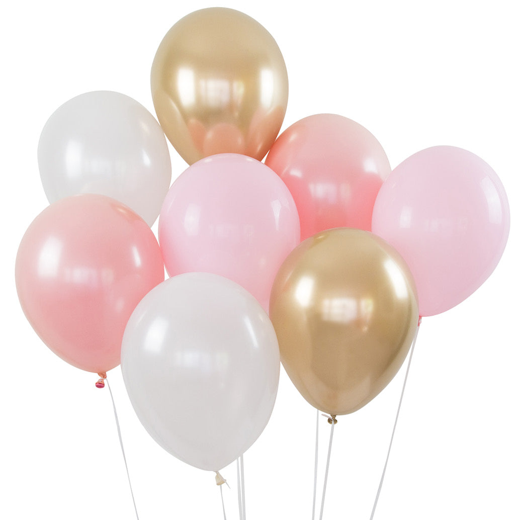 Pink &amp; Gold Balloon Bouquet