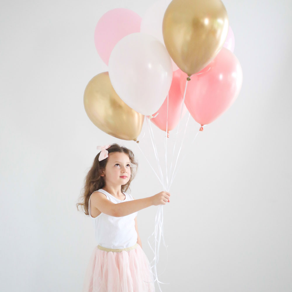 Pink &amp; Gold Balloon Bouquet