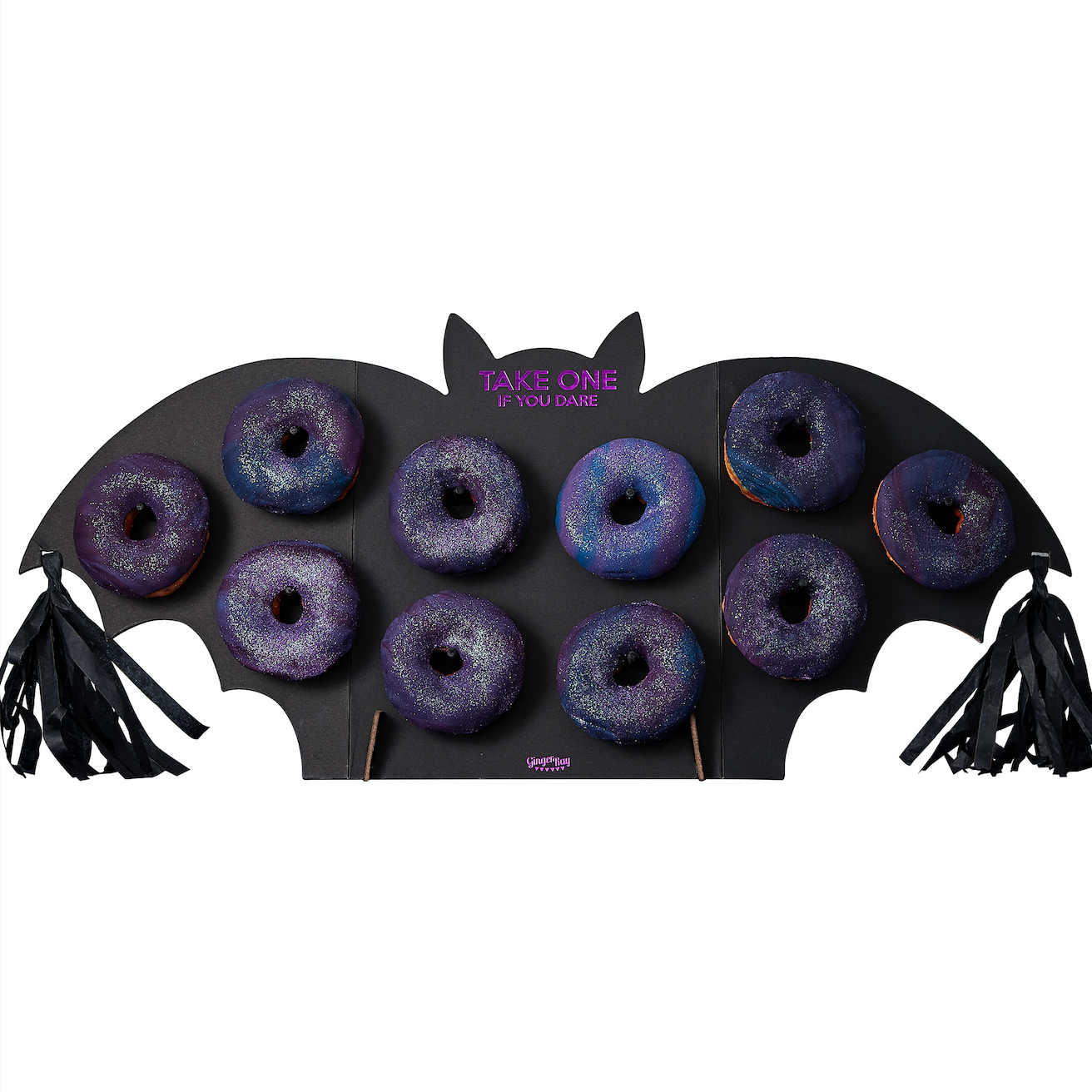 Halloween Bat Party Donut Wall Food Stand