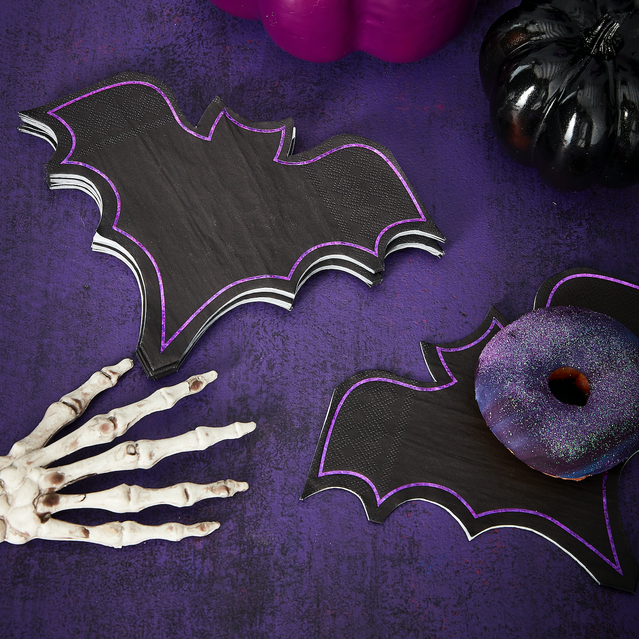 Halloween Bat Party Napkins