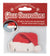 Santa Hat Christmas Glass Decorations