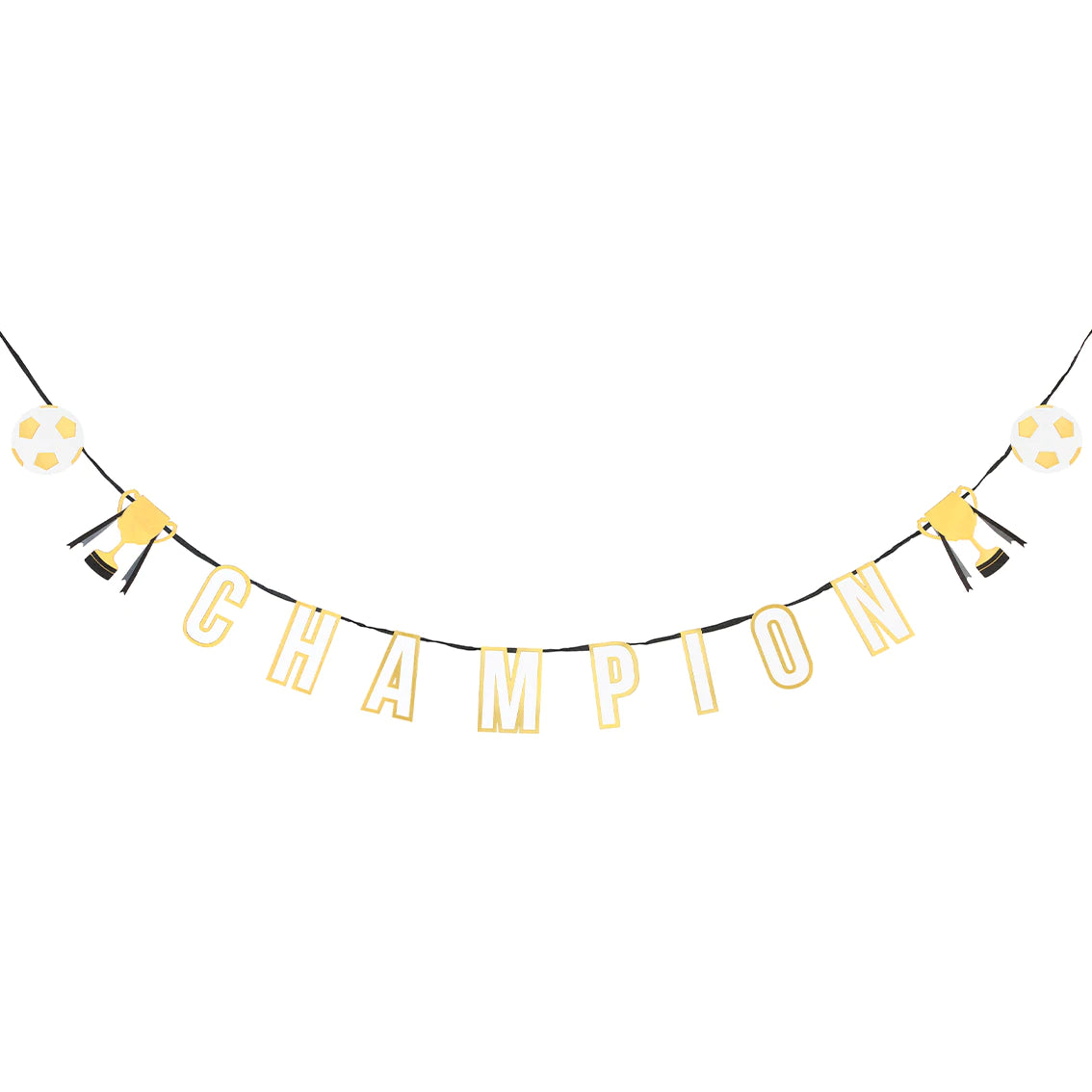 Football Party Champions Garland