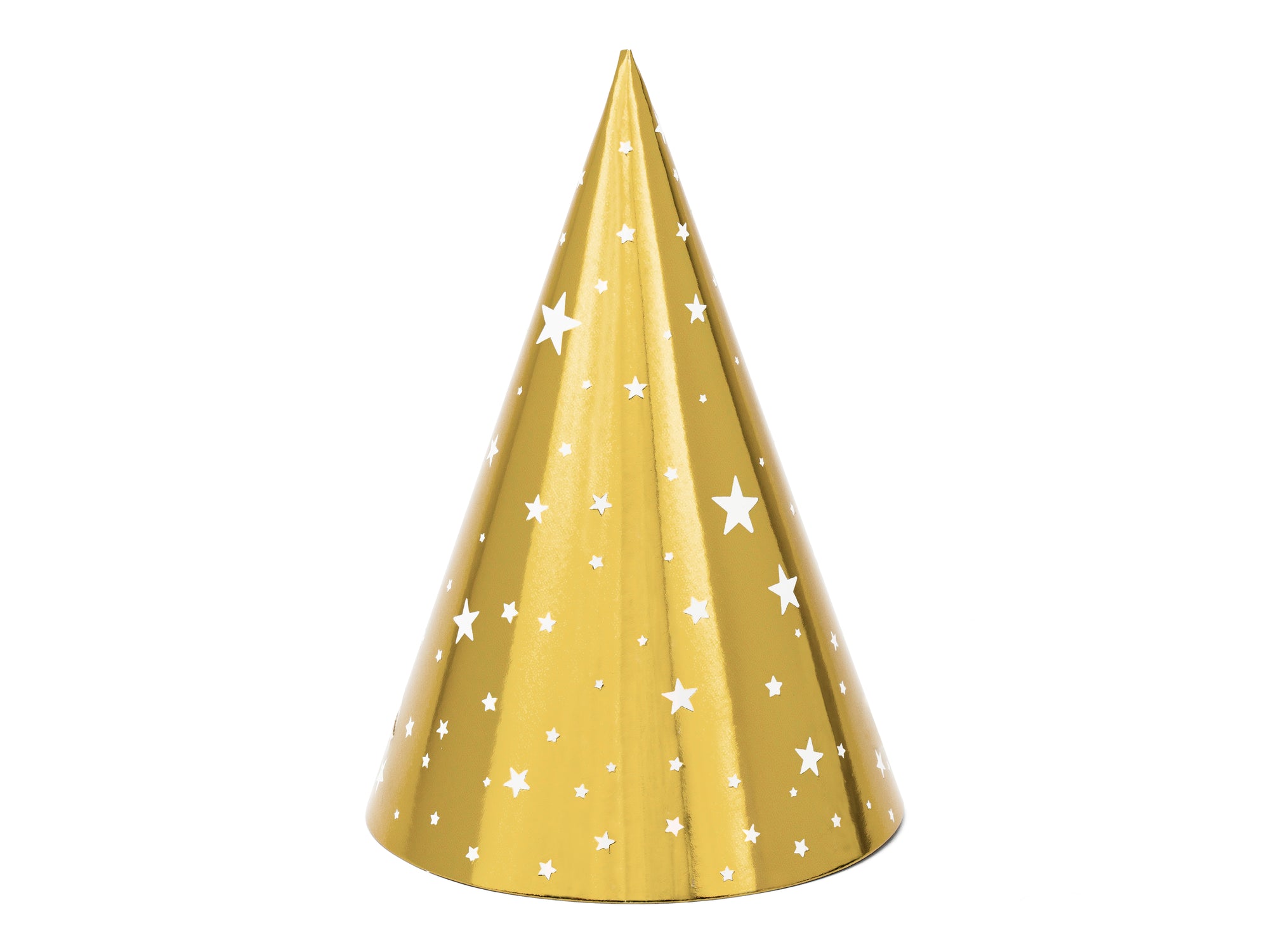 Gold Star Party Hats 