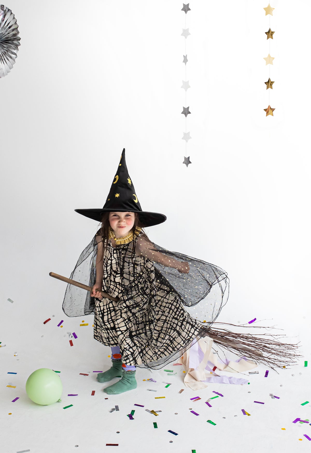 Black Witch Costume Set