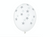 Crystal Clear Silver Stars Balloons
