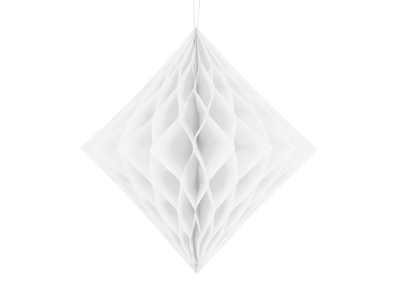 Classic White Honeycomb Diamond