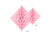 Light Pink Honeycomb Diamond