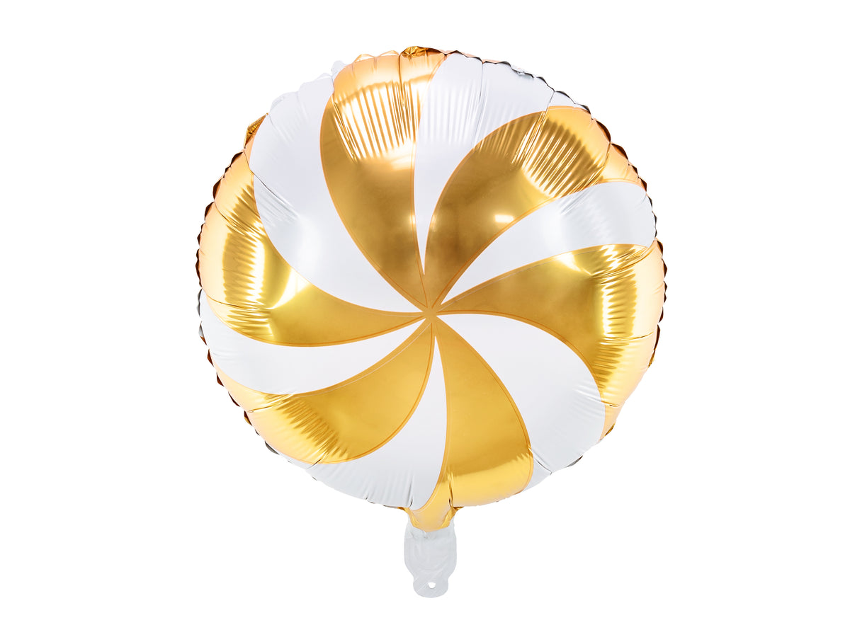 Gold Swirly Lollipop Foil Balloon 