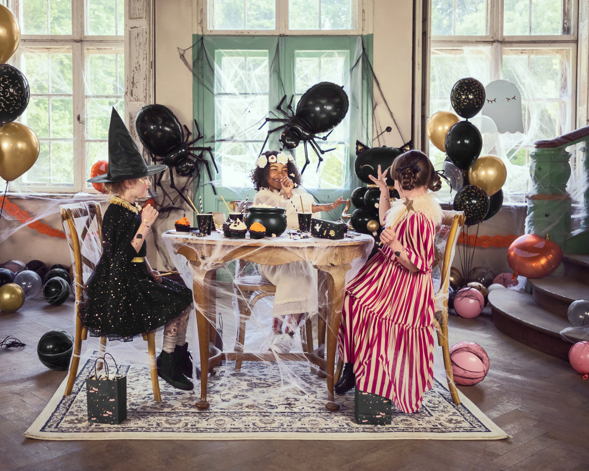 Black Spider Halloween Balloon