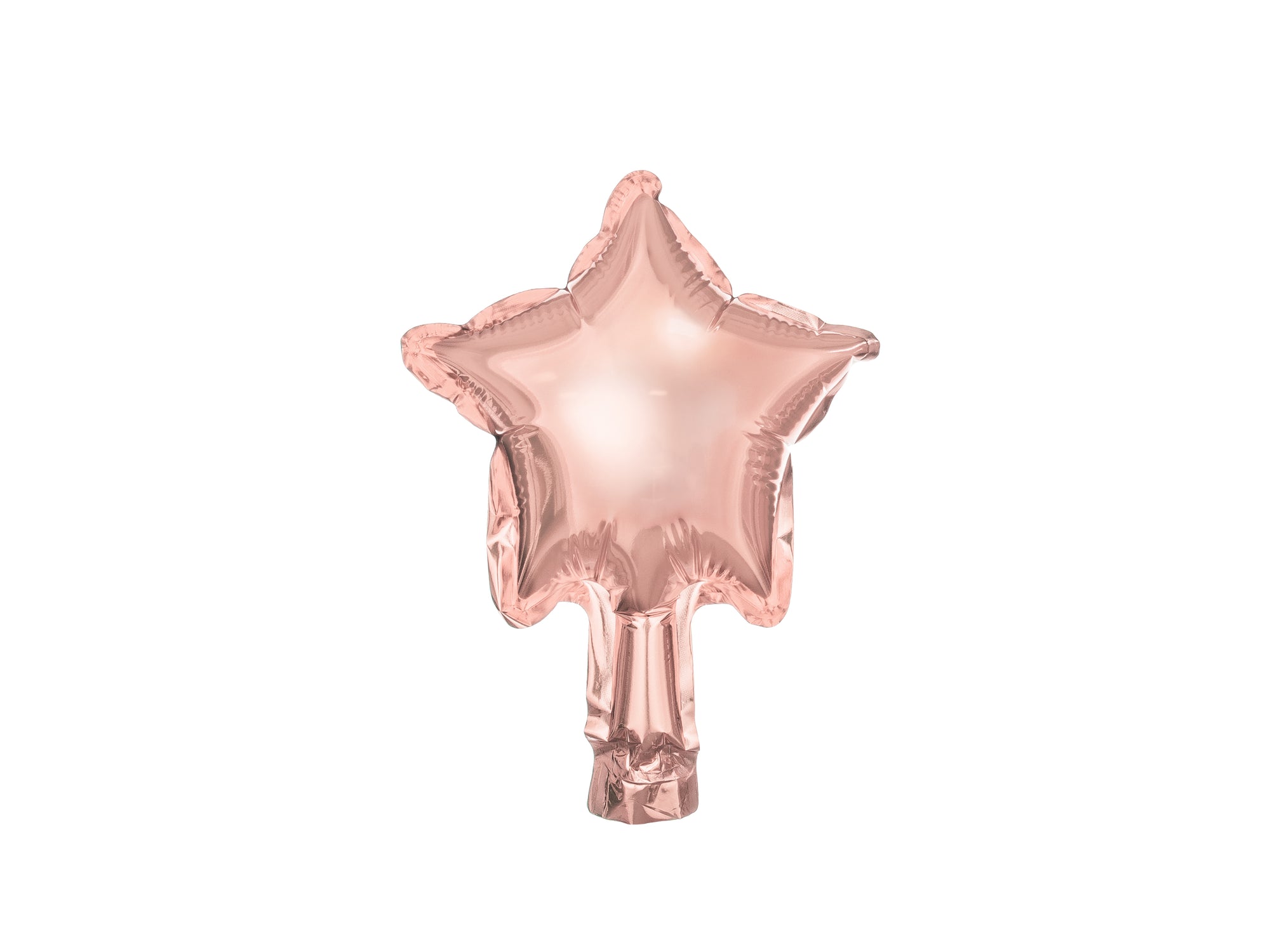 Mini Rose Gold Star Balloon