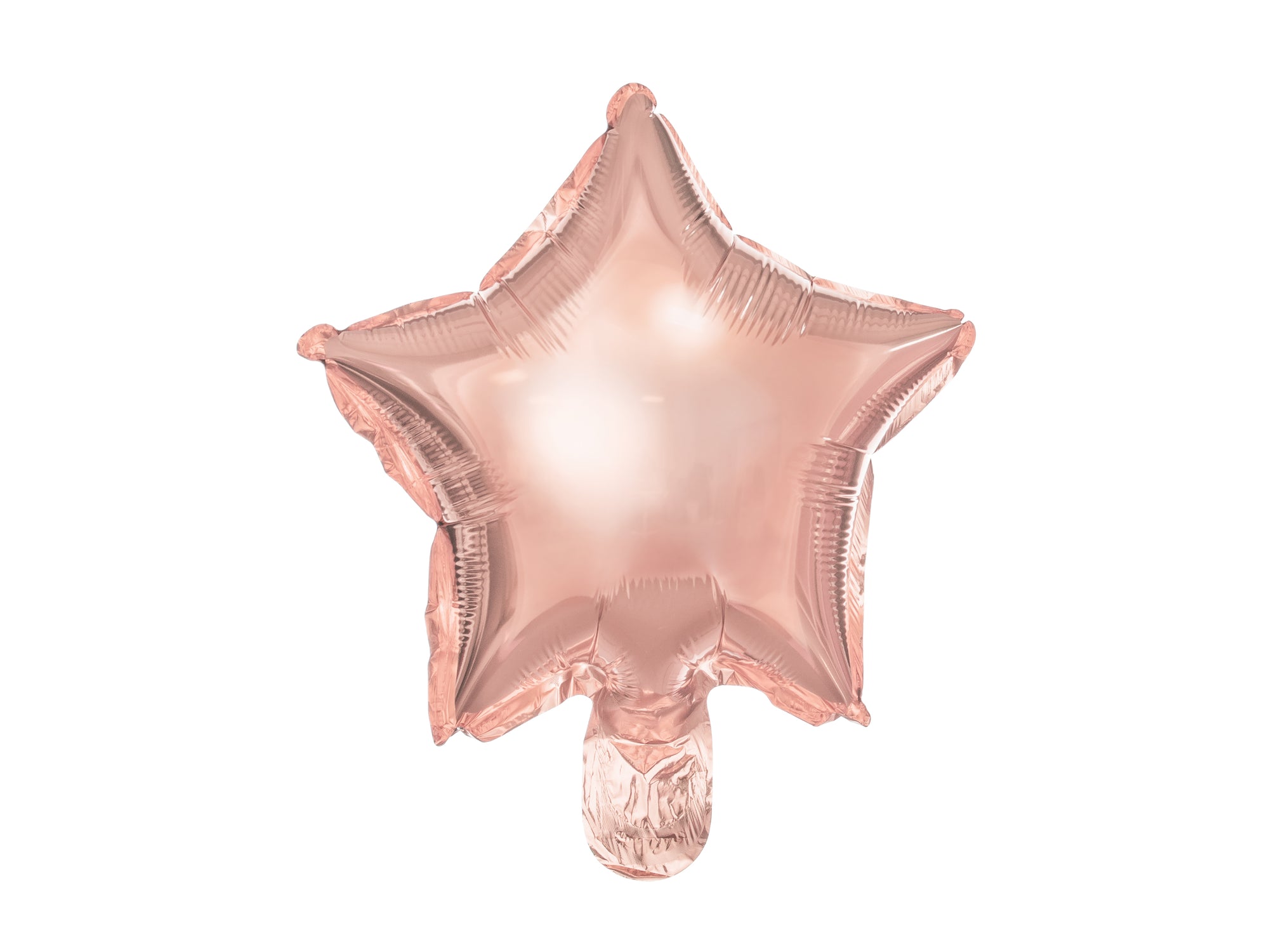 Small Rose Gold Star Balloon