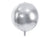 Metallic Silver Orbz Balloon