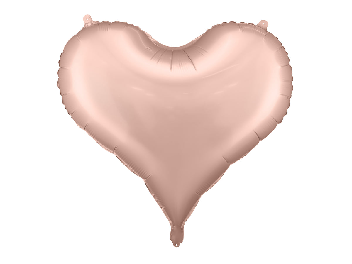 Rose Gold Heart Foil Balloon