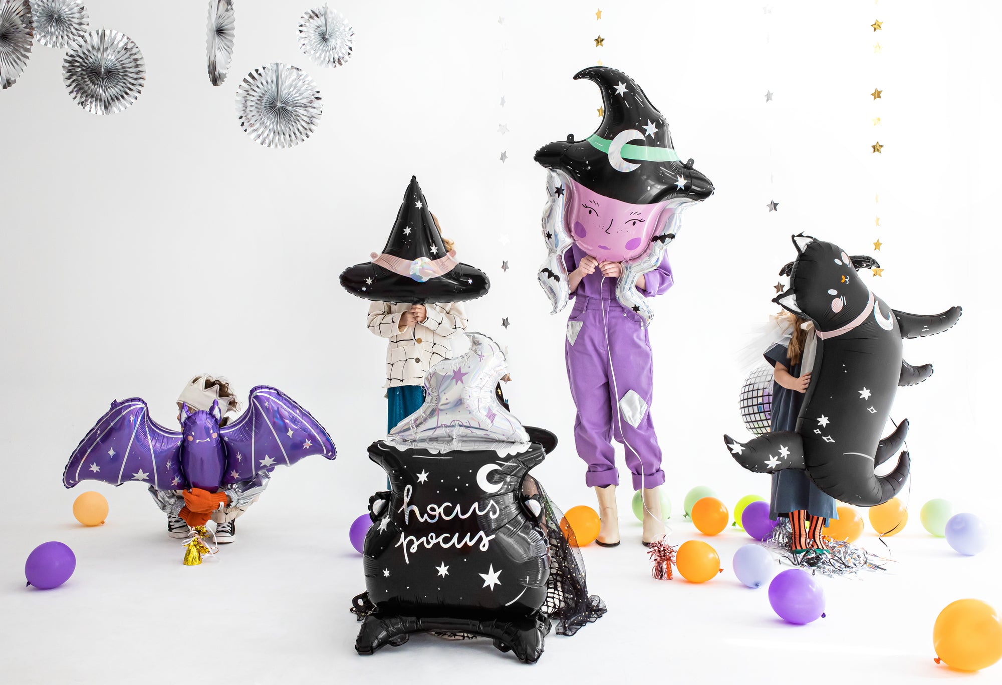 Halloween Purple Bat Balloon