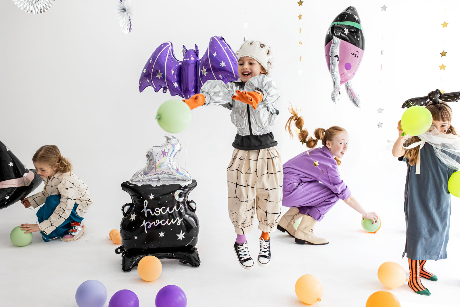 Halloween Purple Bat Balloon